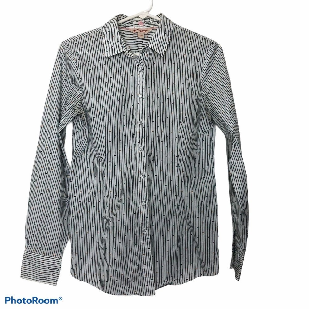 Brooks Brothers Red Fleece Pinstripe Button Down